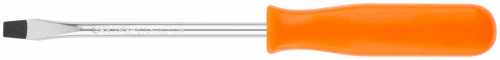 Отвертка "Эконом", CrV сталь, пластиковая оранжевая ручка  6х100 мм SL в г. Санкт-Петербург 