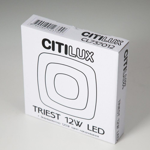 Потолочный светодиодный светильник Citilux Триест CL737B012 в г. Санкт-Петербург  фото 4