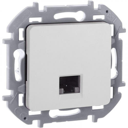 673825 Розетка компьютерная Inspiria RJ45 кат.5E UTP бел. IEK 
