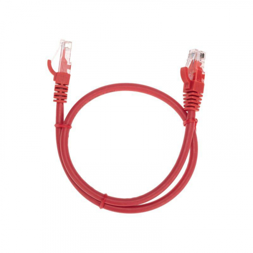 Патч-корд U/UTP CAT 6 RJ45-RJ45 26AWG LSZH красн. 0.5м Rexant 02-0293-05 в г. Санкт-Петербург 