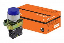 SQ0704-0051 Кнопка BL61 без подсветки синий 1з TDM