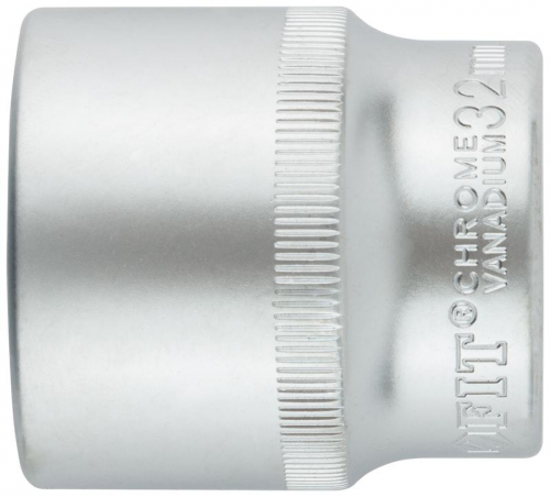62062 Головка шестигранная CrV 1/2дюйм 32мм FIT 