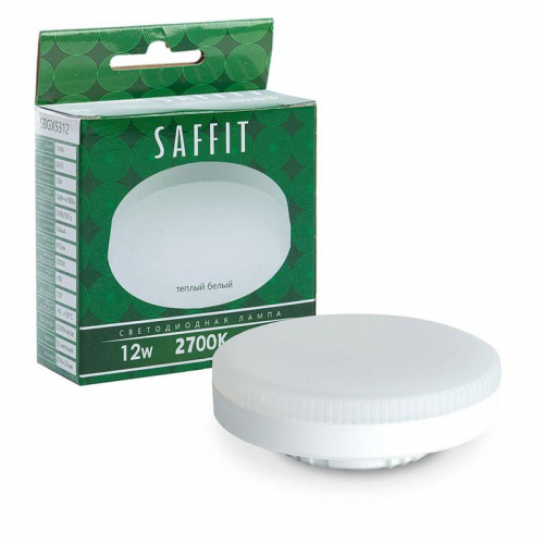 55188 Лампа светодиодная SB12 12Вт 2700К GX53 230В SAFFIT 