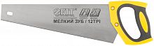 Ножовка по ламинату, мелкий каленый зуб 12 ТPI (шаг 2 мм), заточка, пласт.прорезиненная ручка 350 мм в г. Санкт-Петербург 