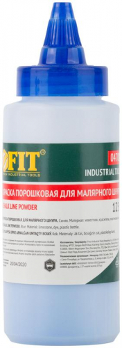 04700 Краска разметочная для ударного шнура 125г син. FIT  фото 2