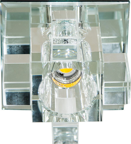 Светильник встраиваемый светодиодный Feron 1525 потолочный 10W 3000K прозрачный 27814 в г. Санкт-Петербург 