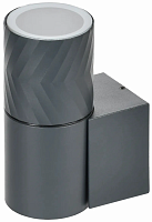 LT-UBU0-5107-GU10-1-K03 Светильник 5107 GU10 IP65 уличный настенный сер. IEK 
