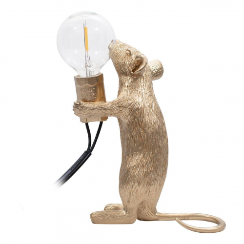 Настольная лампа Loft IT Mouse 10313 Gold в г. Санкт-Петербург  фото 3