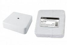SQ1401-0908 Коробка распаячная КР 100х100х29 ОП белая, IP40, с клем. колодкой, инд. штрихкод TDM