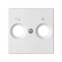 82053-30 Накладка розетки R-TV Simon82 бел. 