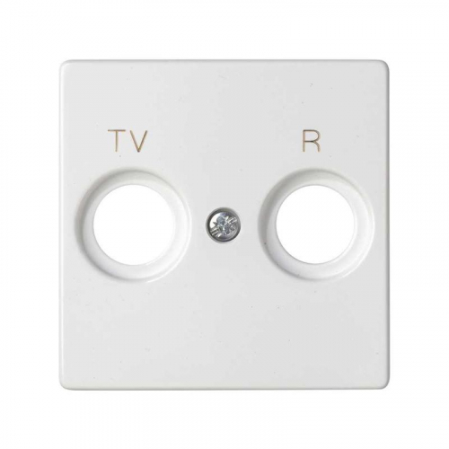 82053-30 Накладка розетки R-TV Simon82 бел. 