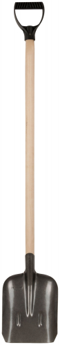 Лопата совковая, "рельсовая сталь", с деревянным черенком  235х350х1420 мм в г. Санкт-Петербург 