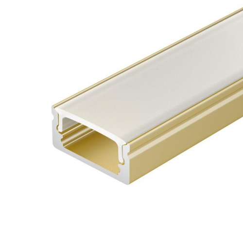 039987 Профиль LINE-1708-2000 ANOD GOLD L2000 алюм. Arlight 
