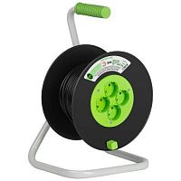 Б0064997 Удлинитель на пластик. катушке 4х20м без заземл. KAT-2x1-20m Greenline ПВС 2х1 Эра 