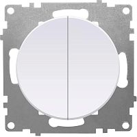2172776 Выключатель 2-кл. СП Florence 10А IP20 механизм бел. (1E31501300) OneKeyElectro 
