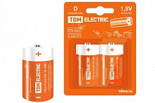 SQ1702-0012 Элемент питания LR20 D Alkaline 1.5V BP-2 TDM