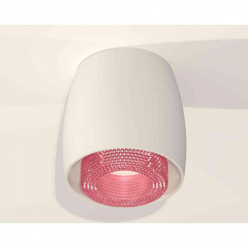Комплект накладного светильника Ambrella light Techno Spot XS1141022 SWH/PI белый песок/розовый (C1141, N7193) в г. Санкт-Петербург  фото 3