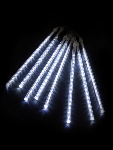 Гирлянда "Сосульки", падающий белый свет, 30 см, 8 шт в комплекте, 3.8 м, TDM в г. Санкт-Петербург  фото 5
