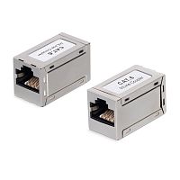 9678c Адаптер проходной CA-8p8c-C6-SH RJ45-RJ45 кат. 6 экранир. Cabeus 