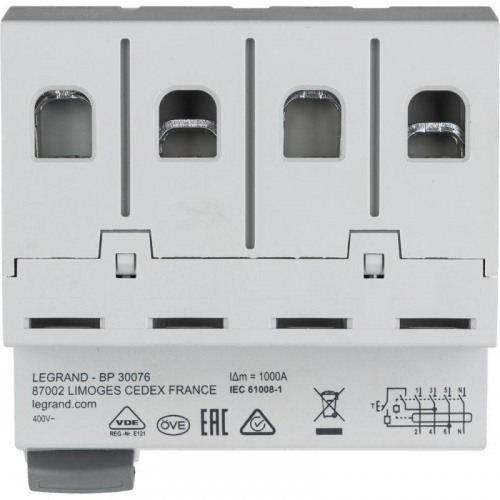 Выключатель дифференциального тока (УЗО) 4п 40А 30мА тип AC RX3 Leg 402063 в г. Санкт-Петербург  фото 4