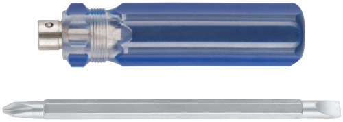 Отвертка с переставным жалом, пластиковая ручка 6х70 мм (PH2/SL6) в г. Санкт-Петербург  фото 3
