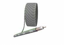 Кабель коаксиальный SAT 703 B 75 Ом Cu,  оплётка Cu 75% нг(АHF серый 100м S-B-75-HF100