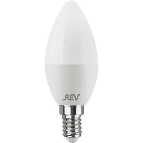 Лампа светодиодная REV C37 Е14 9W 6500K холодный белый свет свеча 32509 3 в г. Санкт-Петербург  фото 2