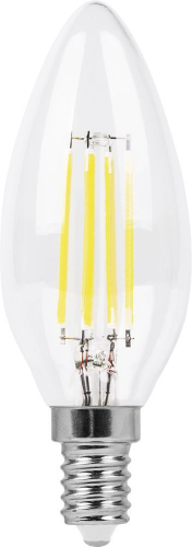 Лампа светодиодная диммируемая Feron LB-68 Свеча E14 5W 4000K 25652 в г. Санкт-Петербург 