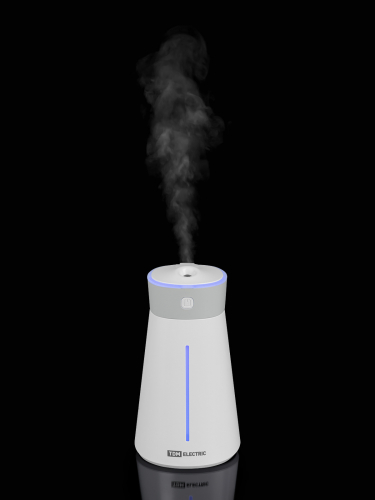 Портативный увлажнитель воздуха "Ареал мини", 0.38 л, RGB, насадки: вентилятор, ночник, белый, TDM в г. Санкт-Петербург  фото 9
