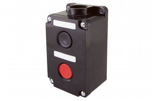 SQ0742-0011 ПКЕ 222-2 У2, красная и черная кнопки, IP54 TDM