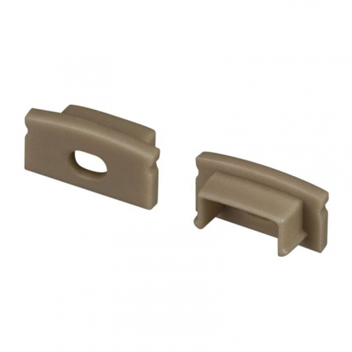 038632 Заглушка LINE-1708 OLIVE GREY с отверстием пластик Arlight 