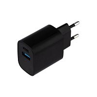 Устройство зарядное сетевое USB + Type-C 5В 2.4А черн. Rexant 16-0297 в г. Санкт-Петербург 