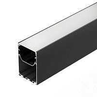 041849 Профиль LINE-S-5075-3000 BLACK L3000 алюм. Arlight 
