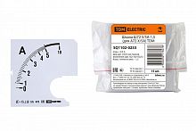 SQ1102-0253 Шкала Ш72    5/5А-1.5 (для А72 Х/5А) TDM