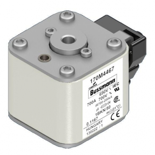 170M4467 Предохранитель быстрый 700А 690В 1BKN/50 AR UC EATON  фото 5