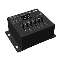 033759 Контроллер SMART-DMX-CONSOLE-DIN (5-12В 6CH XLR3) (IP20 металл) Arlight 