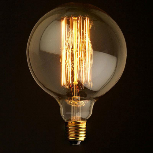Лампа накаливания E27 60W прозрачная G12560 в г. Санкт-Петербург  фото 2