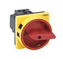 MSD20310R Выключатель-разъединитель 3п 20А IP20 с красн. рукоят. на дверцу 4 винтами с замком SE 
