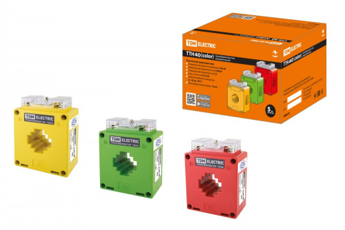 SQ1101-1215 ТТН  40/400/5-5VA/0.5-Р (3 шт., color) TDM