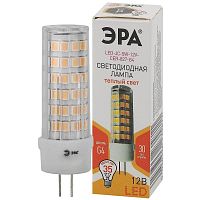Лампа светодиодная ЭРА G4 5W 2700K прозрачная LED JC-5W-12V-CER-827-G4 Б0049087 в г. Санкт-Петербург 