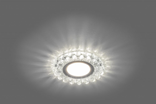 Светильник встраиваемый с белой LED подсветкой Feron CD909 потолочный MR16 G5.3 прозрачный 28892 в г. Санкт-Петербург  фото 2