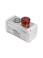 ET024781 Пост управления BXM47-A2/22-65У1 1 цилиндрическая кнопка 1C1NO1NC зел. + 1 грибовидная кнопка с фиксацией 1C1NO1NC красн. Электротехник 