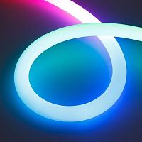 048828 Лента светодиодная SPI-MOONLIGHT-TOP-G180-D40мм 12V RGB 360deg 21.6Вт/м IP65 wire x1 прямой вывод герметичная (уп.5м) Arlight 