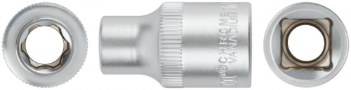 62040 Головка шестигранная CrV 1/2дюйм 10мм FIT 