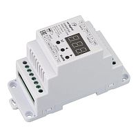 028410 Конвертер SMART-K37-DMX (12-24В SPI DIN 2.4G) металл Arlight 