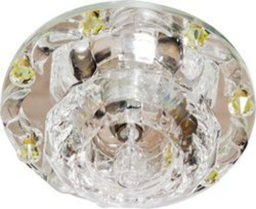 Светильник потолочный JC Max20W G4  прозрачный-желтый, прозрачный, 1580 28437 в г. Санкт-Петербург 