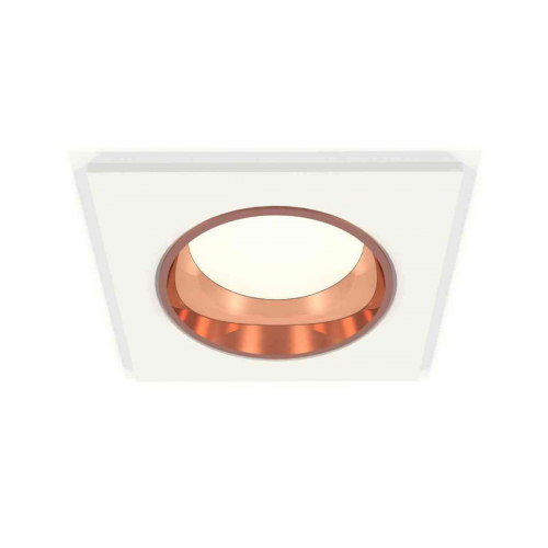 Комплект встраиваемого светильника Ambrella light Techno Spot XC6520005 SWH/PPG белый песок/золото розовое полированное (C6520, N6114) в г. Санкт-Петербург 