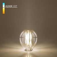 Лампа светодиодная филаментная Elektrostandard E14 8W 4200K прозрачная a060524 в г. Санкт-Петербург 
