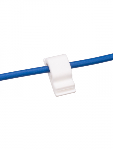 Клипса для кабеля самоклеящаяся тип R 8.5х17 мм (100шт) TDM в г. Санкт-Петербург  фото 4