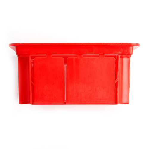 Коробка монтажная для сплошных стен, с крышкой, 92*92*45мм STEKKER EBX30-01-1-20-92, красный 49004 в г. Санкт-Петербург  фото 3